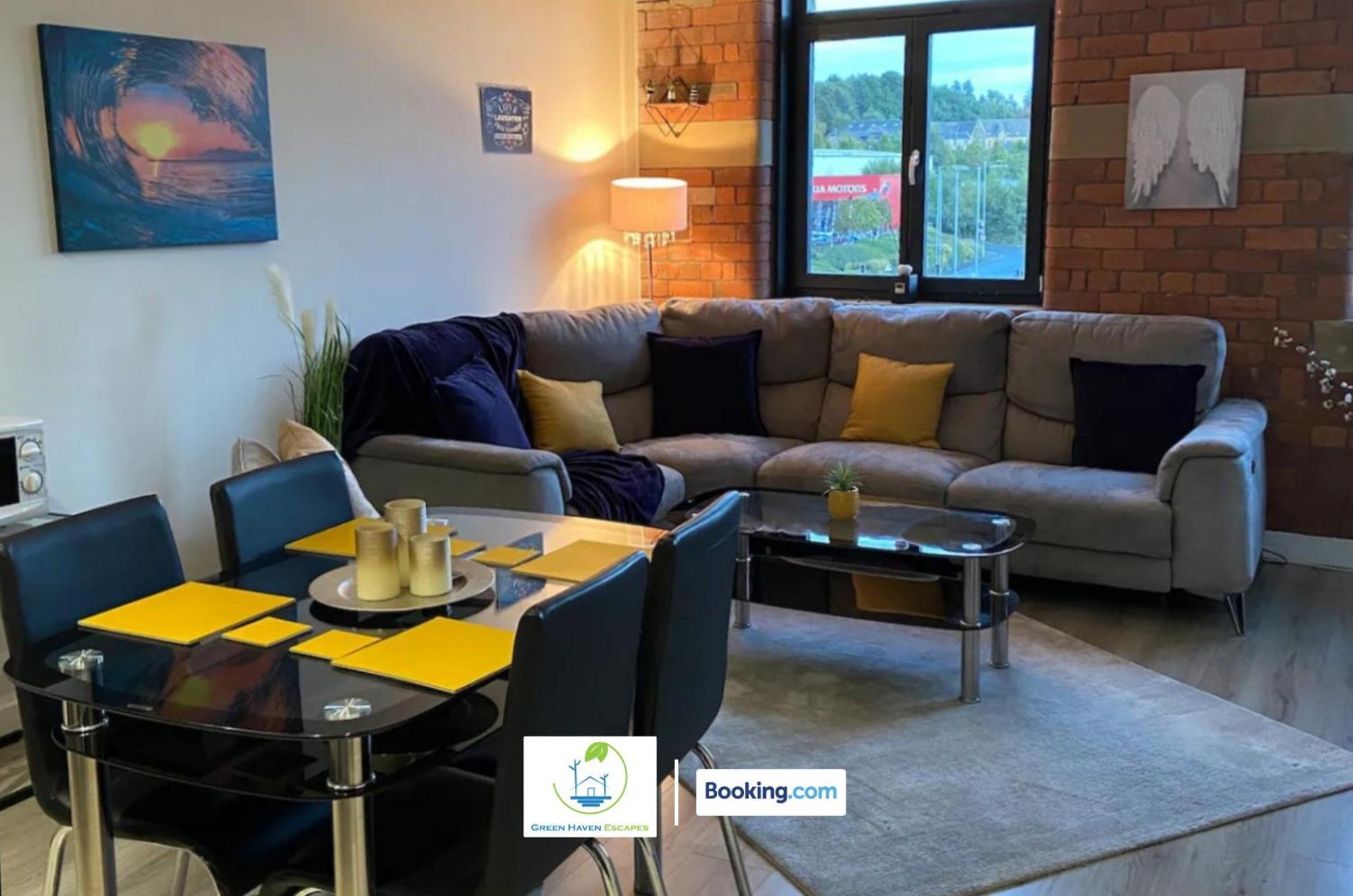 Centrally Located Cosy 2 Bed Duplex City Apartment By Green Haven Escapes In Bradford מראה חיצוני תמונה